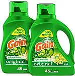 90 Loads Gain Laundry Detergent Liquid Soap Plus Aroma Boost