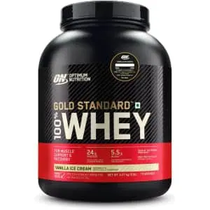 Optimum Nutrition Gold Standard 100% Whey Protein Powder 73-Serving Tub
