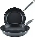 Anolon Advanced Home Hard-Anodized Nonstick Skillets 2-Pc Set