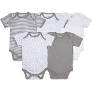 Burt's Bees Infants' Bodysuit 5-Pack