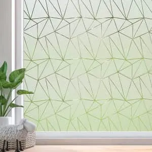 Coavas Window Privacy Film Frosted Glass Clings