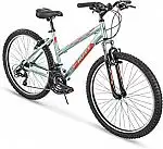 26" Huffy Hardtail Mountain Trail Bike (Gloss Metallic Mint)