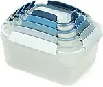 10-Piece Joseph Joseph Nest Lock Plastic Food Storage Container Set