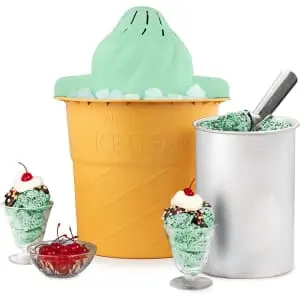 Nostalgia Electric Swirl Cone Ice Cream Maker