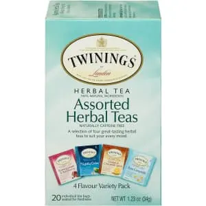 Twinings Assorted Herbal Tea Bags 20-Count 6-Pack