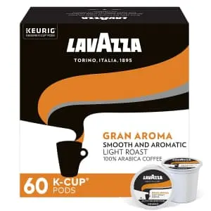 Lavazza Gran Aroma Coffee K-Cup Pods 60-Pack