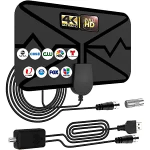 Amplified Indoor TV Antenna