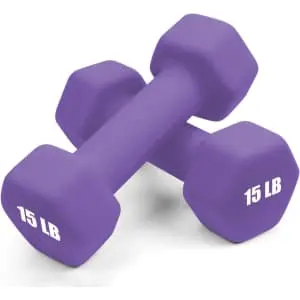 Portzon 3-lbs. Neoprene Dumbbell 2-Count