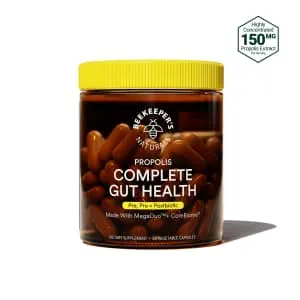 Beekeeper's Natural Propolis Complete Gut Health 10-Day Supply