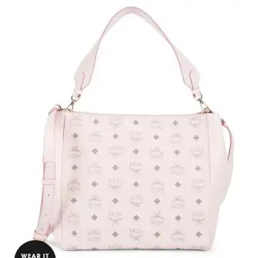 MCM Aren VI Leather中号 hobo包