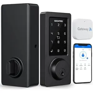 Geonfino 6-in-1 Keyless Entry Smartlock + G2 WiFi Gateway