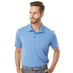 adidas Men's Floating 3-Stripes Polo Shirt