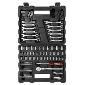 Hyper Tough 113-Piece 1/4" & 3/8" Drive SAE Mechanics Tool Set