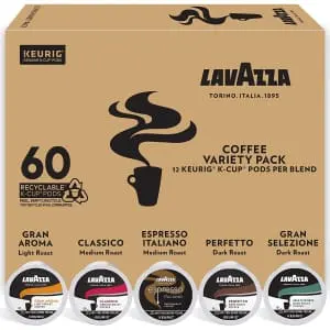 Lavazza Variety Pack Single-Serve K-Cups 60ct
