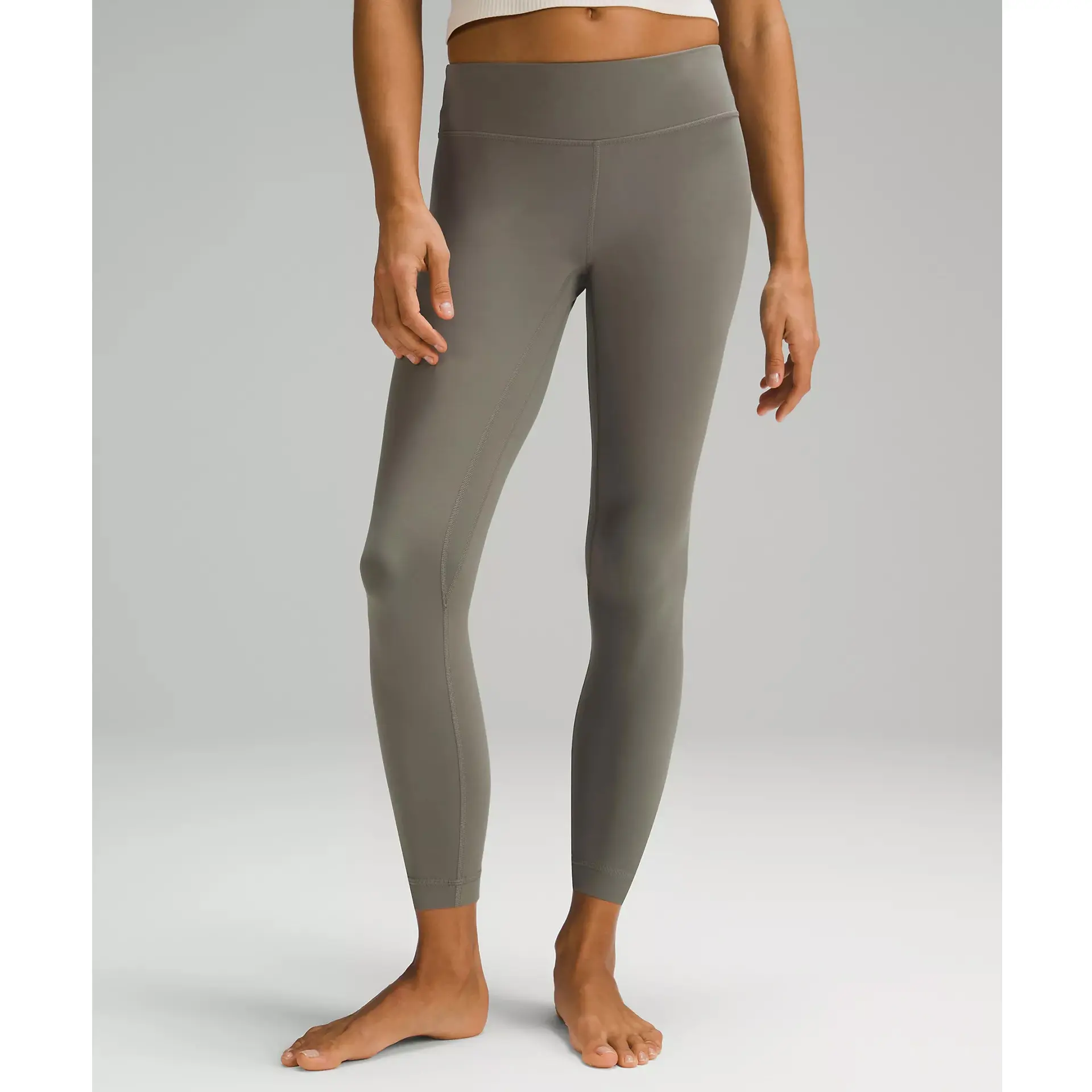 Lululemon Align 25鼠尾草灰低腰瑜伽裤