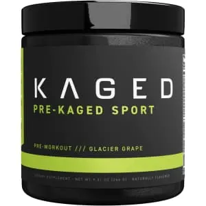 Kaged Muscle Pre-Kaged Sport 20-Serving Pre-Workout Powder