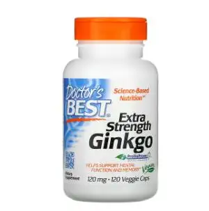 Doctor's Best银杏叶提取物120毫克120粒胶囊