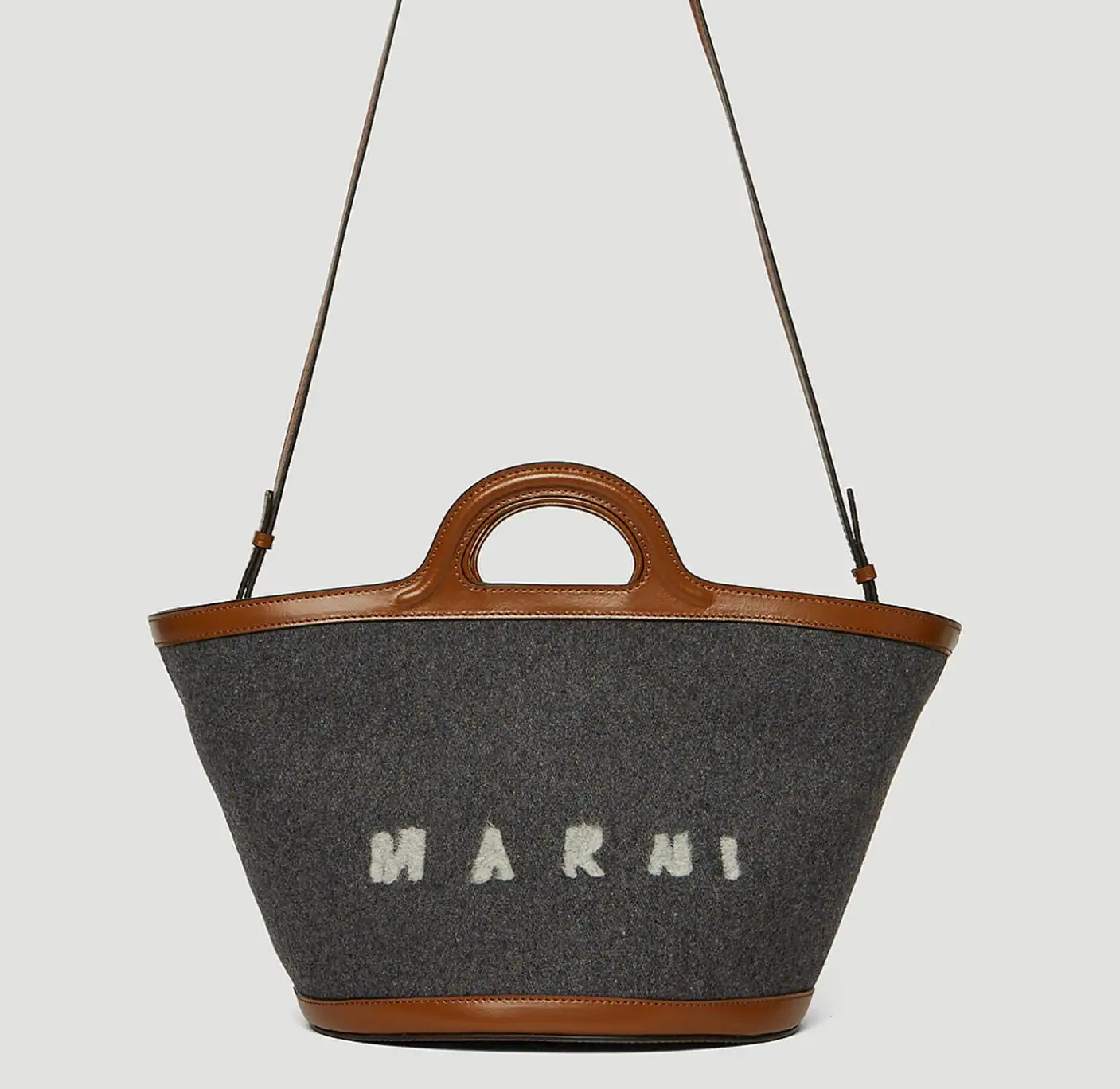 Marni牛仔小号篮子