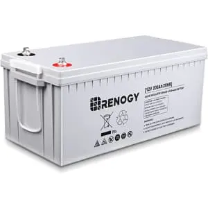 Renogy 12V 200Ah Rechargeable Deep Cycle AGM Battery