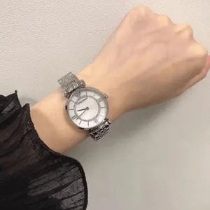 Emporio Armani阿玛尼AR1908银色摩天轮女士时尚腕表