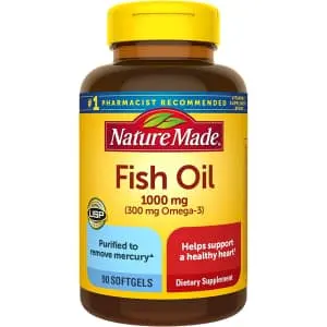 Nature Made Fish Oil 1000mg Softgels 250-Count