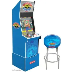 Arcade1UP Street Fighter II Champion Edition Home Arcade w/ Riser and Stool