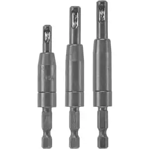 Bosch Clic-Change 1/4" Self-Centering Drill Bits 3-Piece