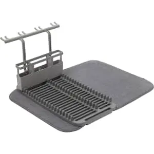 Umbra UDRY Rack and Microfiber Dish Drying Mat