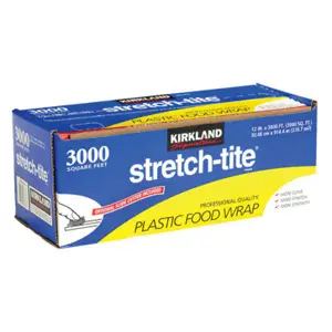 Kirkland Signature Stretch-Tite食品保鲜膜 3000 ft