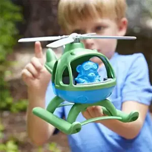 Green Toys 儿童直升机益智玩具