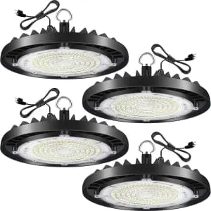 100W UFO LED High Bay Light 4-Pack