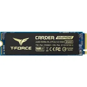 Teamgroup T-Force CARDEA Zero Z440 2TB NVMe PCIe Gen4 M.2 2280 Gaming SSD