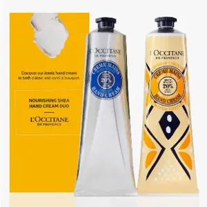 补货！L'Occitane欧舒丹Nourishing Shea护手霜套装 150ml*2