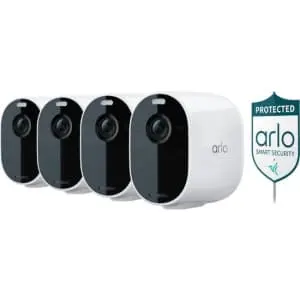 Arlo Essential Spotlight 4-Camera Wireless 1080p Surveillance System