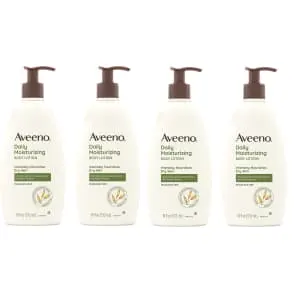 Aveeno Daily Moisturizing Body Lotion 18-oz. Bottle 4-Pack