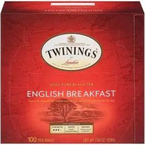 Twinings English Breakfast Black Tea Bags 100-Pack