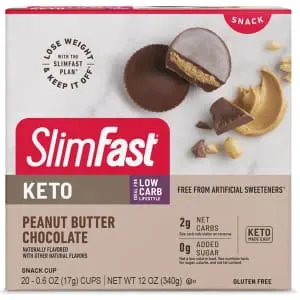SlimFast Keto Fat Bomb Snack Cups 20-Pack