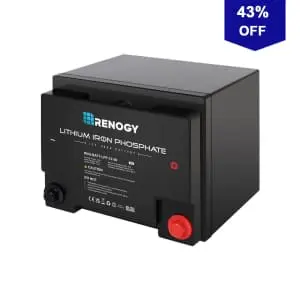 Renogy 12V 50Ah Lithium Iron Phosphate Battery