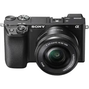 Sony Alpha A6100 Mirrorless Camera w/ 16-50mm Zoom Lens