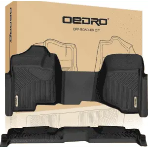 OEDRO Automotive Floor Mats for Silverado/Sierra