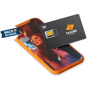 2GB of 5G/4G Data + Unlimited Talk & Text at Boost Mobile