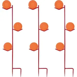 GoSports Outdoors Tri-Tower Steel Clay Pigeon Holder