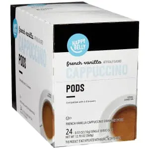 Happy Belly French Vanilla Cappuccino Pod 24-Pack