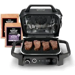 Refurb Ninja Woodfire 7-in-1 Outdoor Grill, Smoker, & Air Fryer