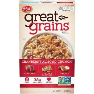 Post Great Grains 14-oz. Cranberry Almond Crunch Cereal