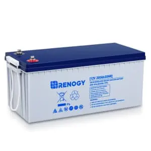 Renogy 12V 200Ah Deep Cycle Hybrid Gel Battery