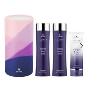 Alterna CAVIAR鱼子酱洗发水/护发素 16.5oz大瓶装组合+免洗护理霜
