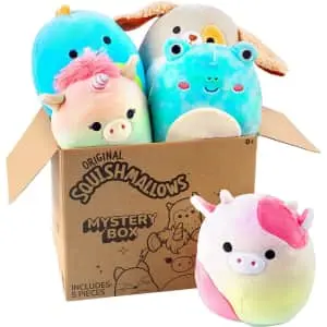 Squishmallow 5" Plush Mystery Box 5-Pack