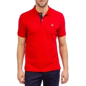 U.S. Polo Assn. Men's Interlock Polo