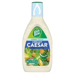 Wish-Bone Light Creamy Caesar Dressing 15-oz. Bottle